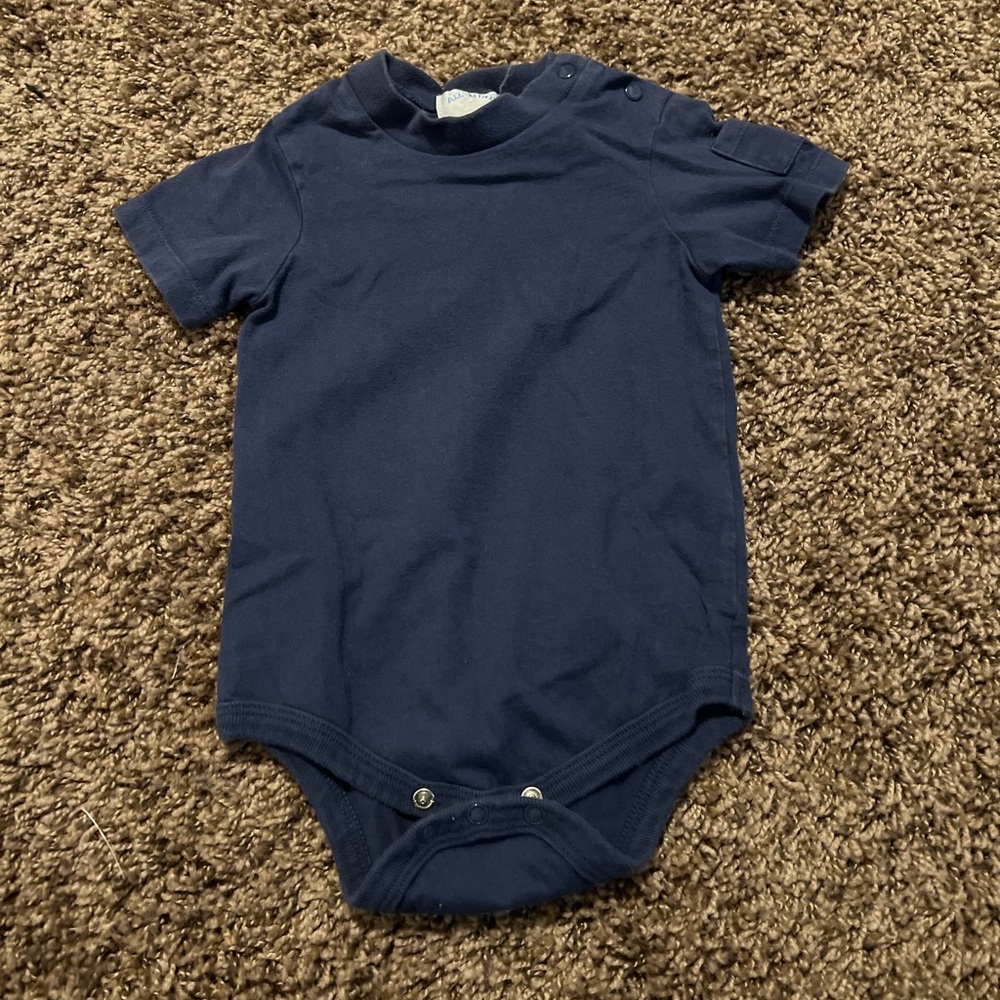 Navy onesie